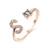Initialen Diamant Ring