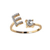 Initialen Diamant Ring
