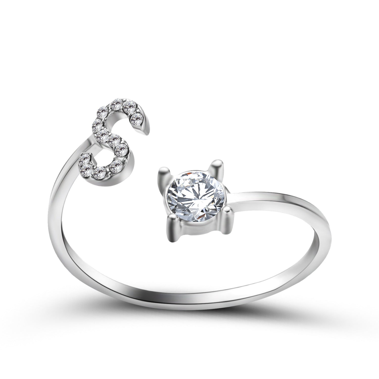 Initialen Diamant Ring