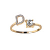 Initialen Diamant Ring
