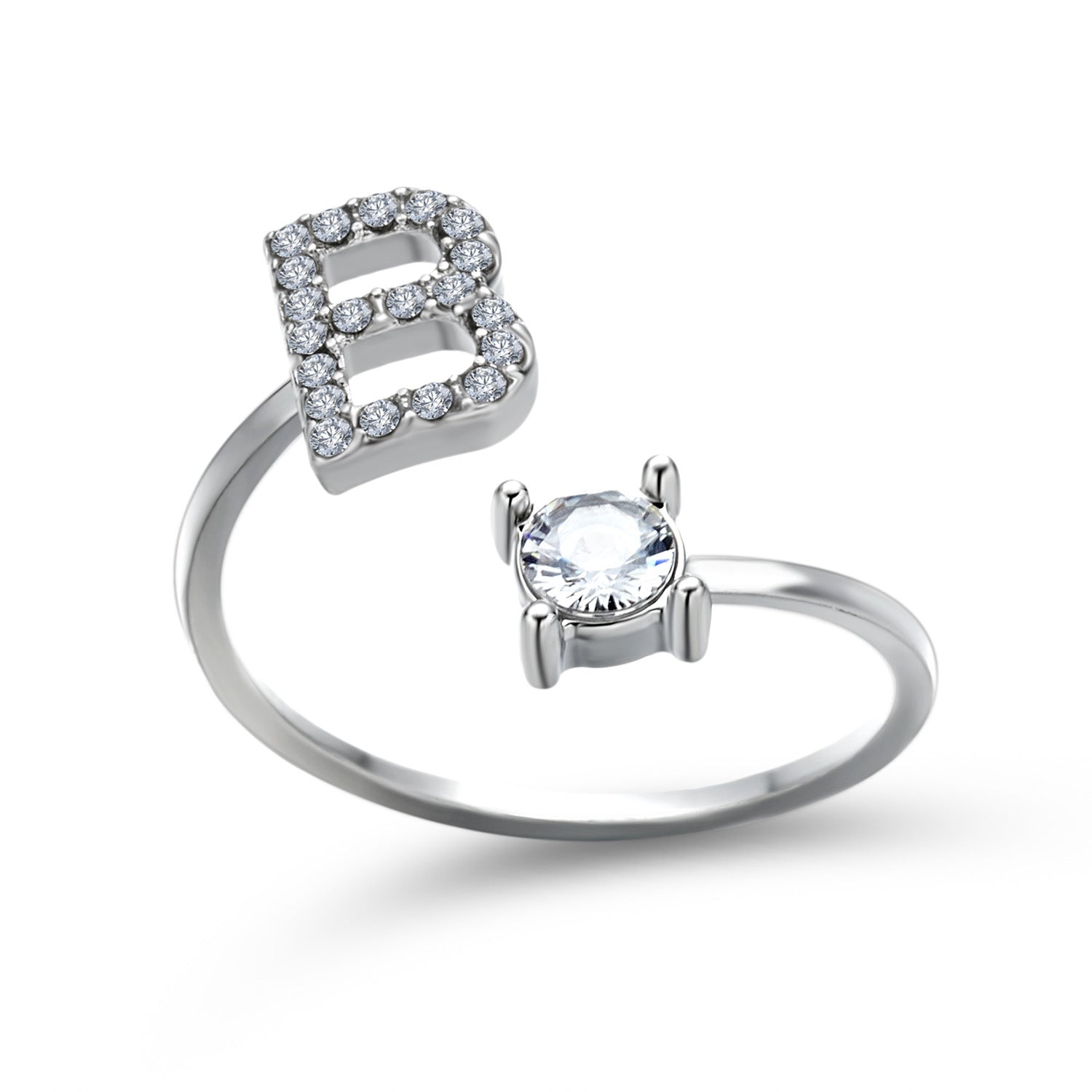 Initialen Diamant Ring