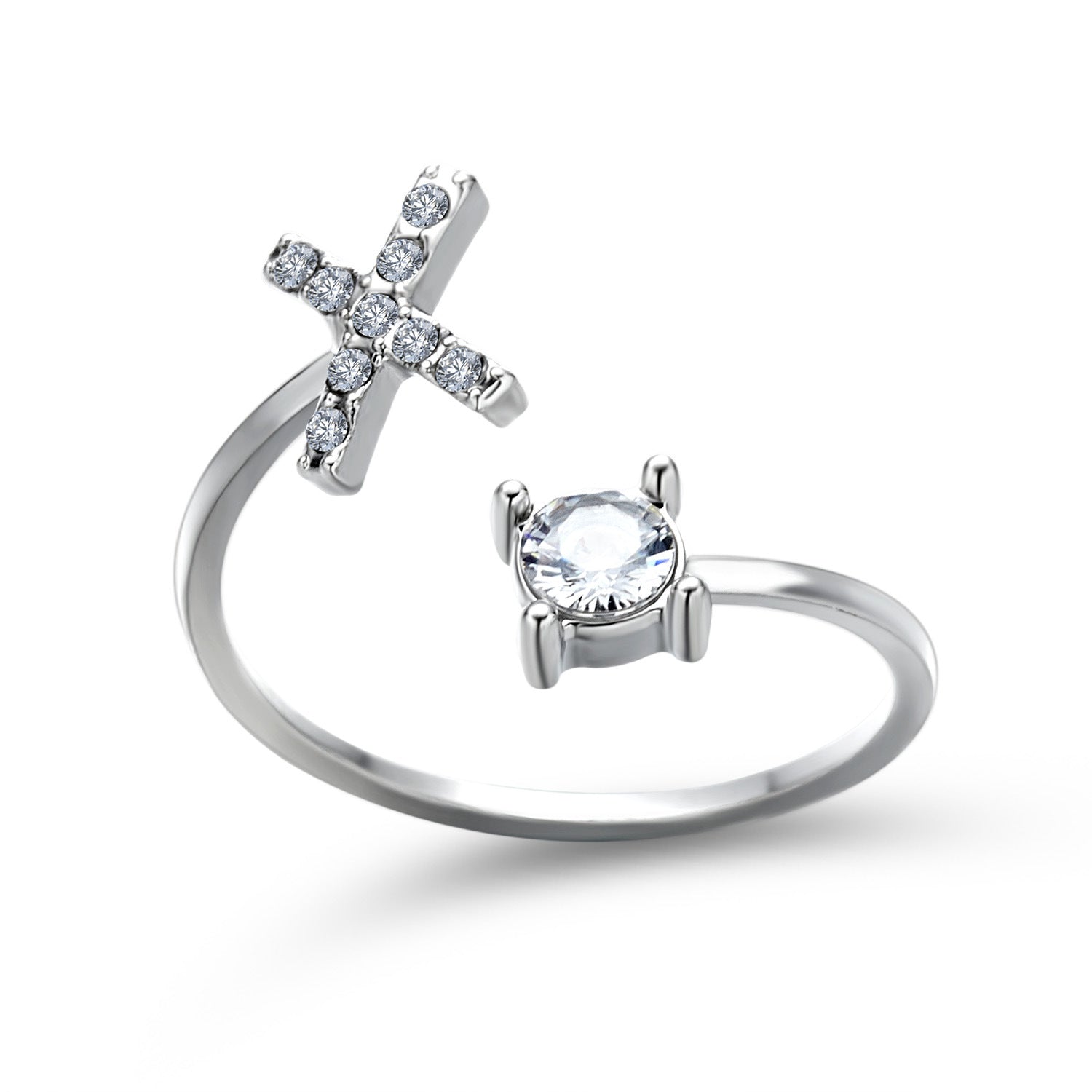 Initialen Diamant Ring