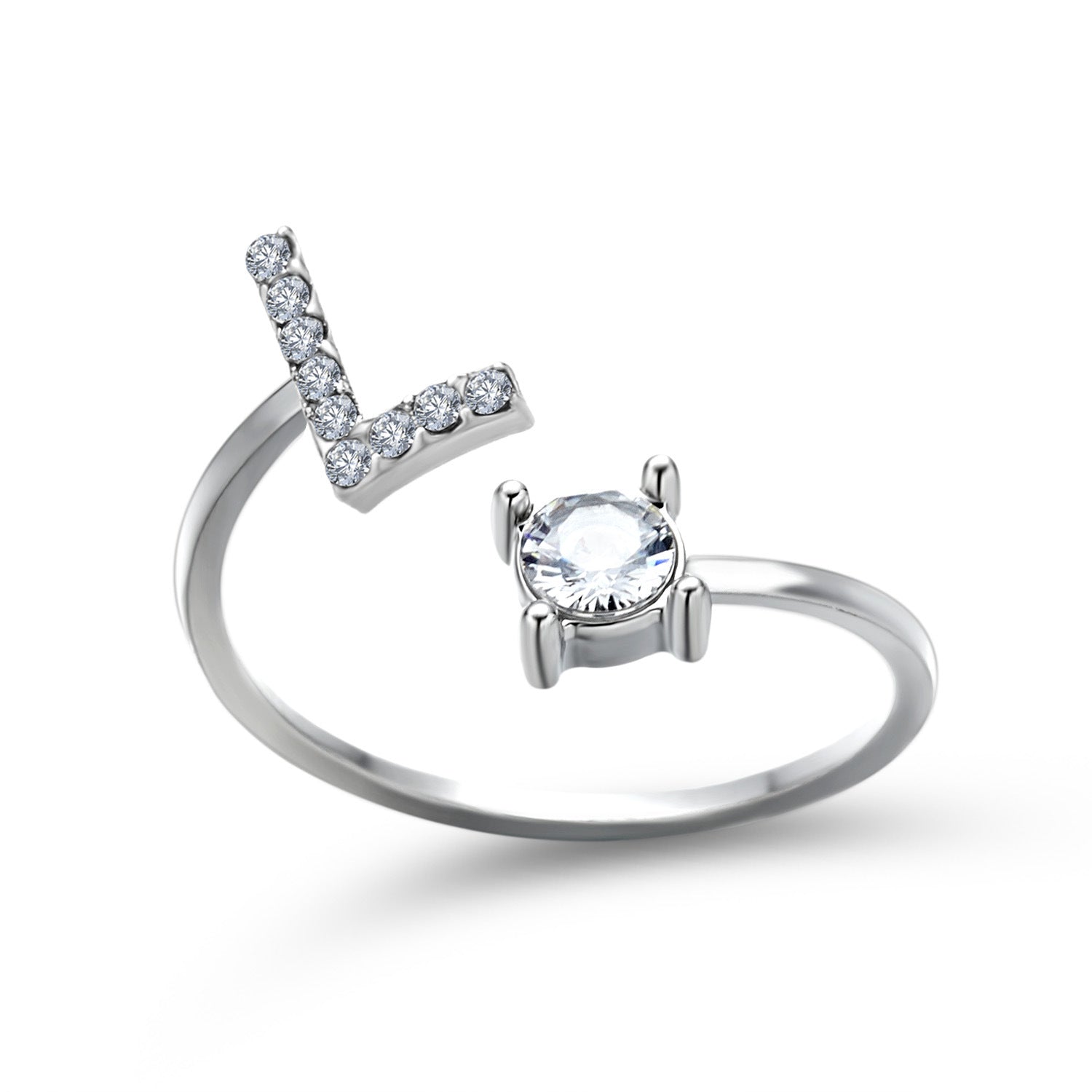 Initialen Diamant Ring