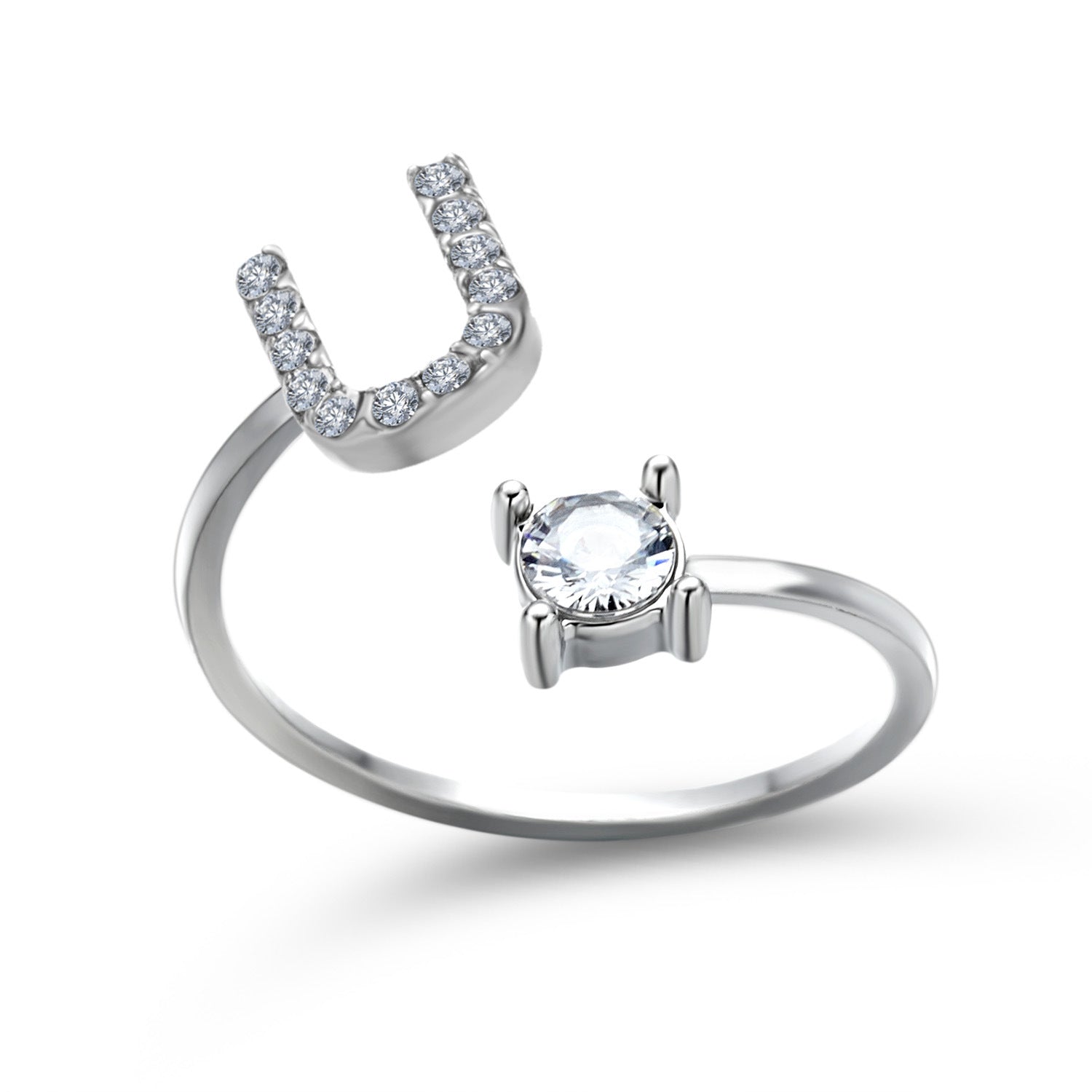 Initialen Diamant Ring