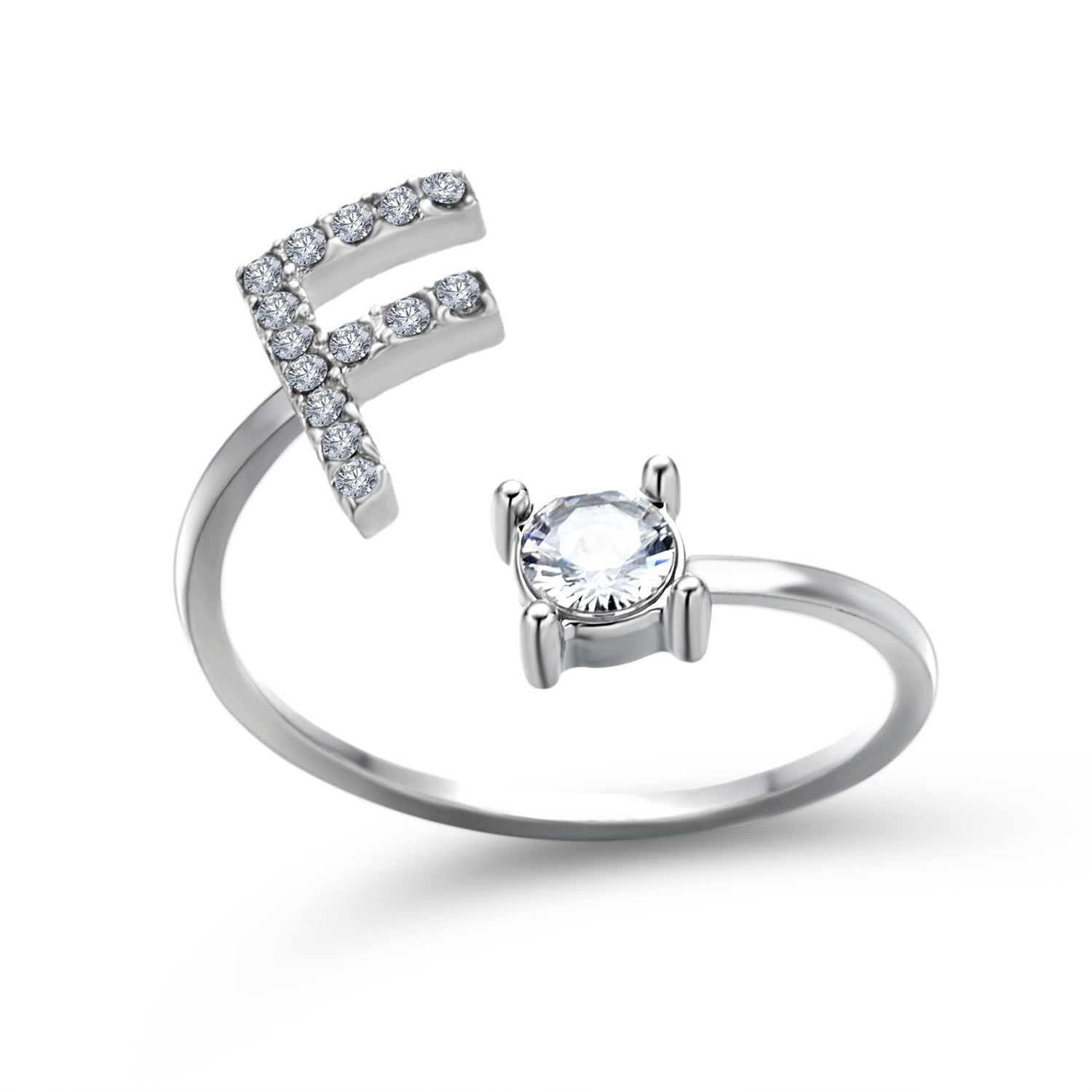 Initialen Diamant Ring