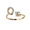 Initialen Diamant Ring
