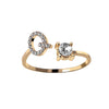 Initialen Diamant Ring