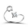 Initialen Diamant Ring