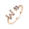Initialen Diamant Ring