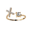 Initialen Diamant Ring