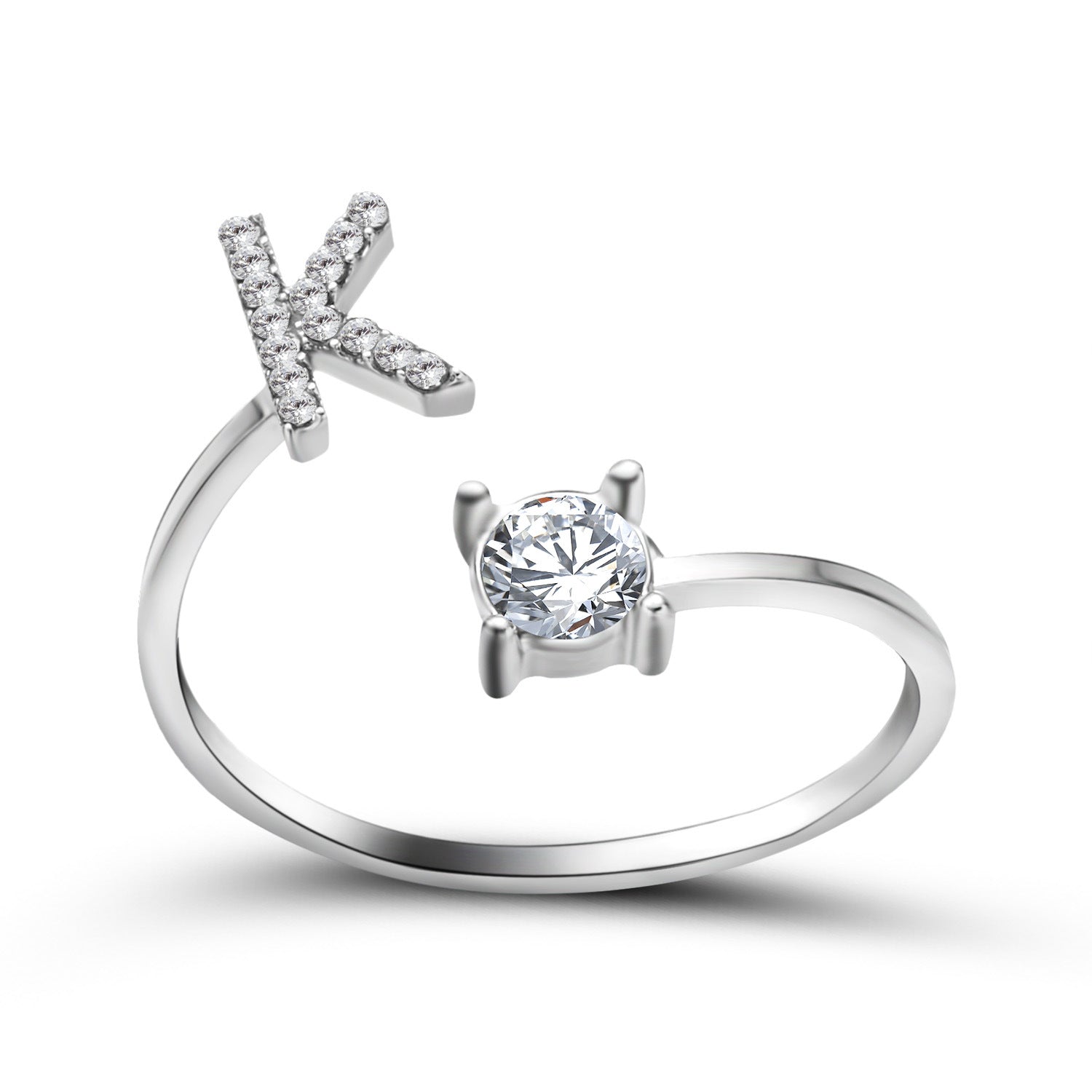 Initialen Diamant Ring