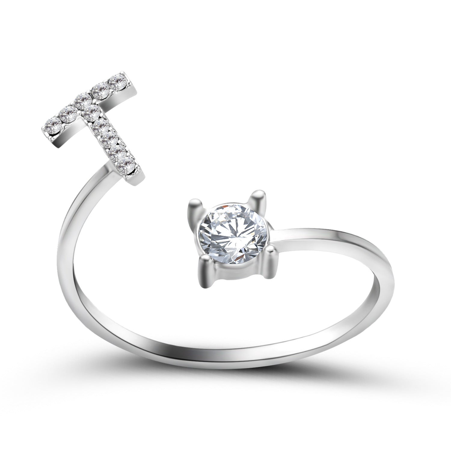 Initialen Diamant Ring