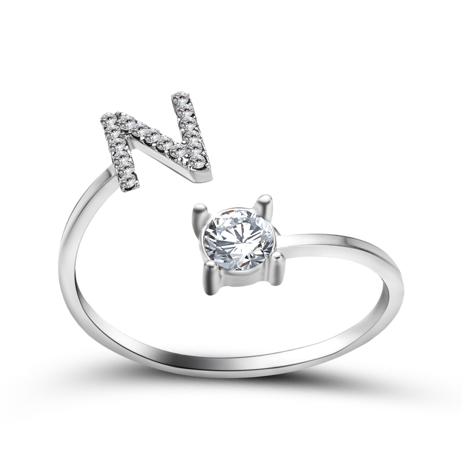 Initialen Diamant Ring