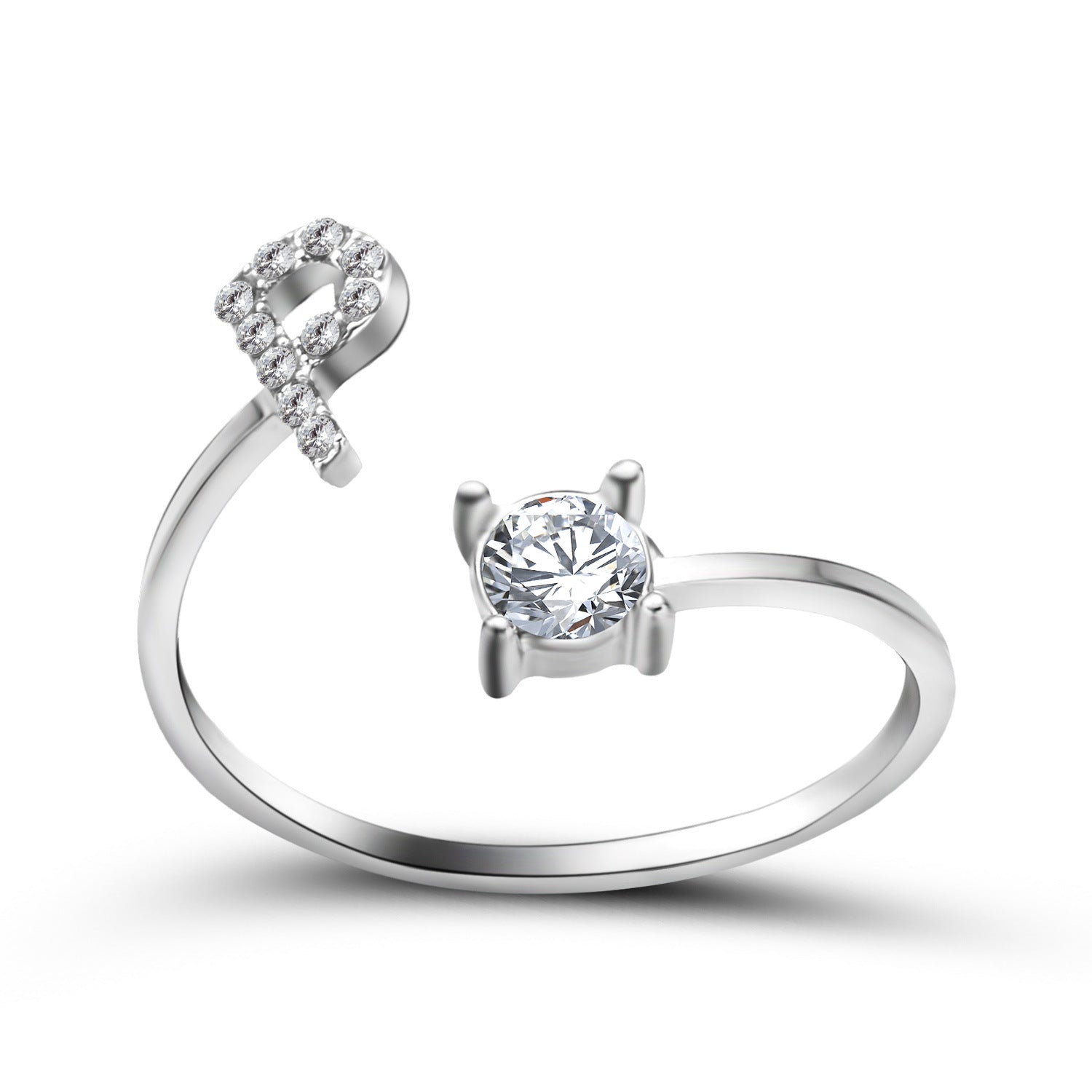 Initialen Diamant Ring