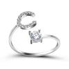 Initialen Diamant Ring
