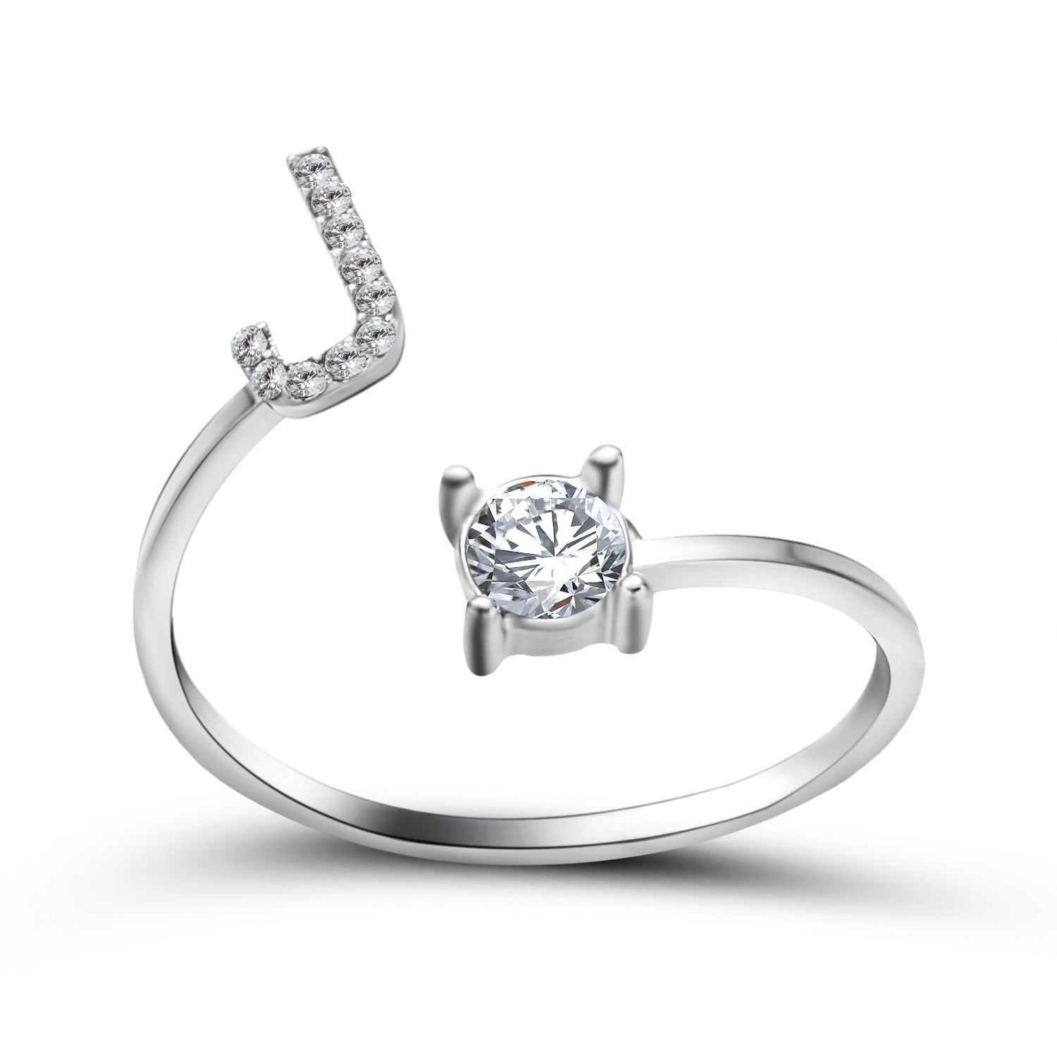 Initialen Diamant Ring
