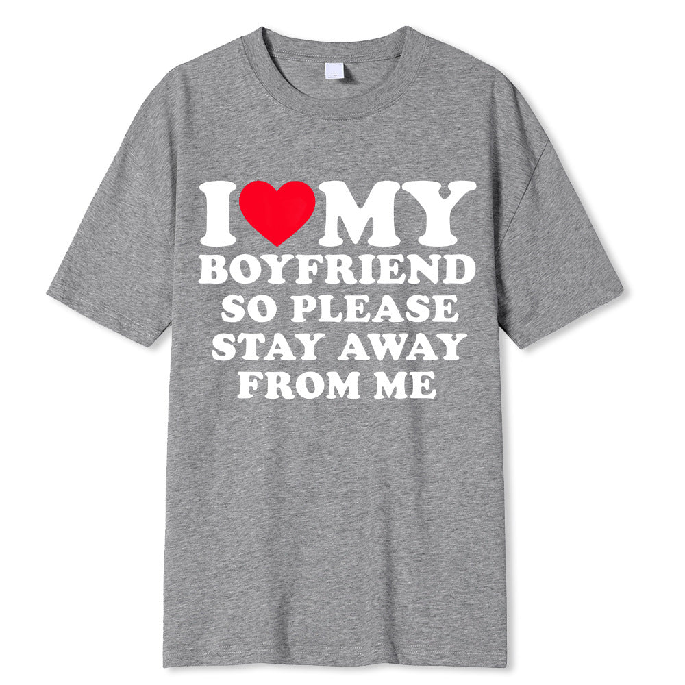 I Love my Boyfriend/Girlfriend Shirts