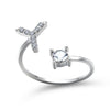Initialen Diamant Ring
