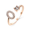 Initialen Diamant Ring