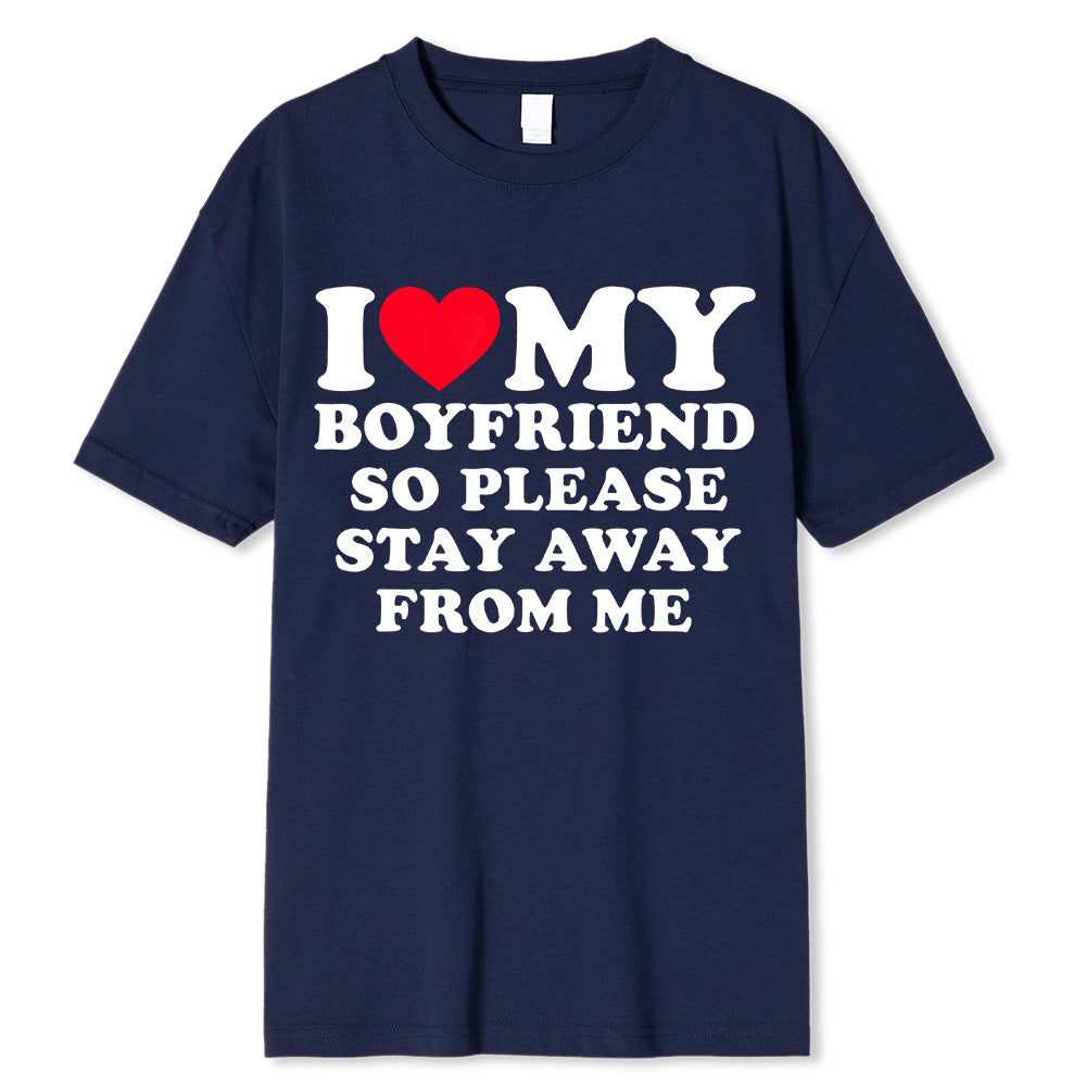 I Love my Boyfriend/Girlfriend Shirts