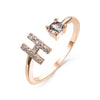 Initialen Diamant Ring