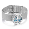 Edelstahl Duft Armband k