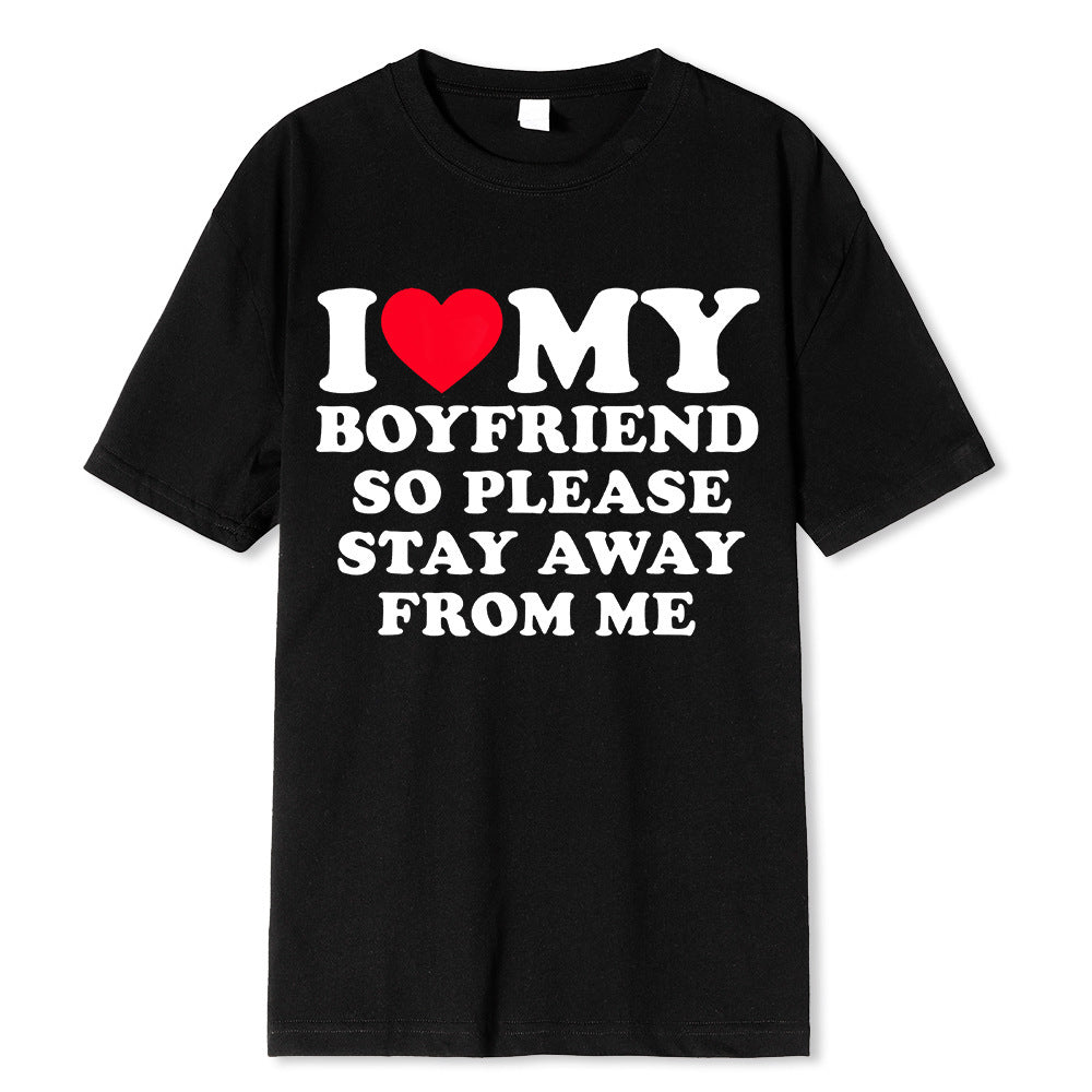I Love my Boyfriend/Girlfriend Shirts