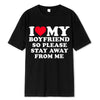 I Love my Boyfriend/Girlfriend Shirts