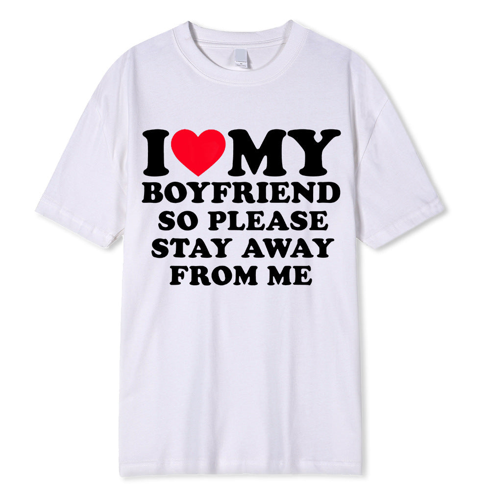I Love my Boyfriend/Girlfriend Shirts