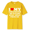 I Love my Boyfriend/Girlfriend Shirts