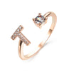 Initialen Diamant Ring