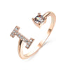 Initialen Diamant Ring