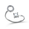 Initialen Diamant Ring