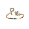 Initialen Diamant Ring