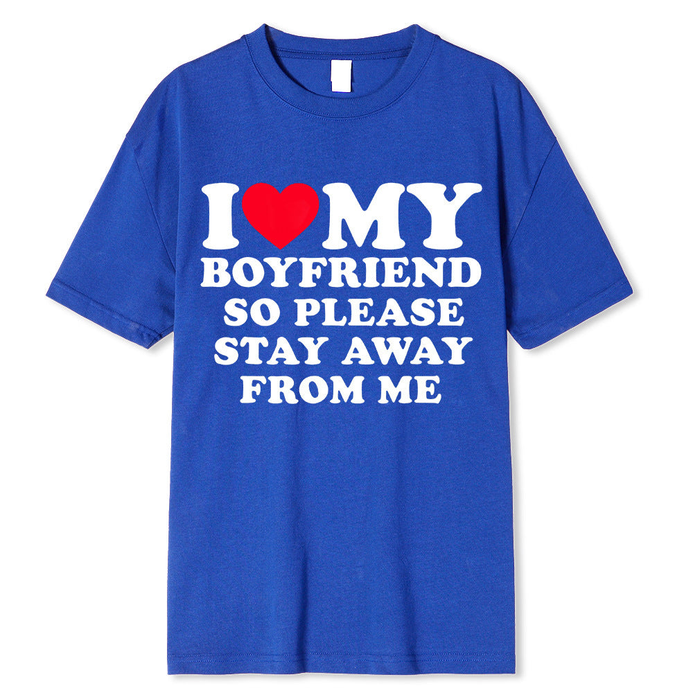 I Love my Boyfriend/Girlfriend Shirts