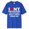 I Love my Boyfriend/Girlfriend Shirts