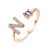 Initialen Diamant Ring