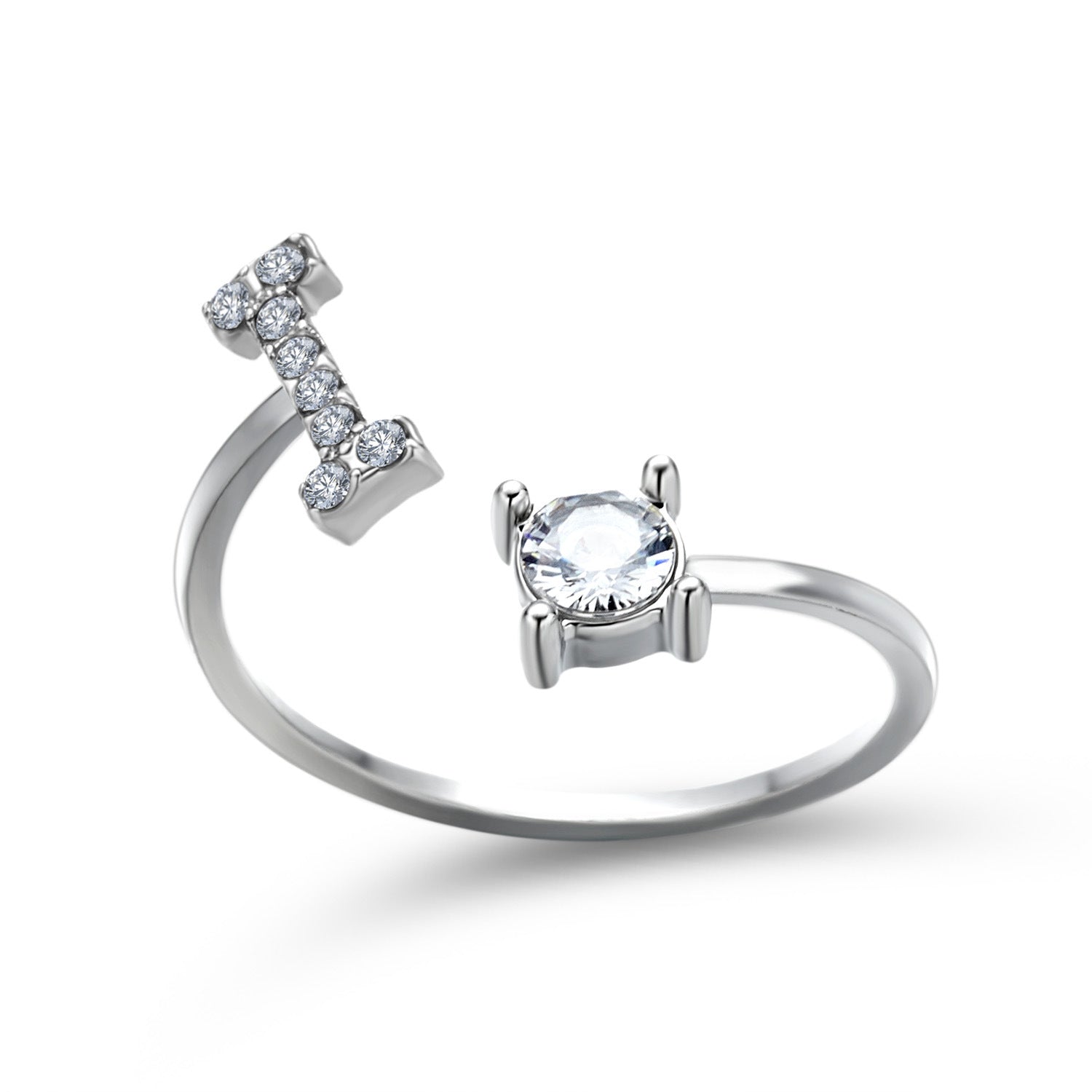Initialen Diamant Ring
