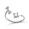 Initialen Diamant Ring
