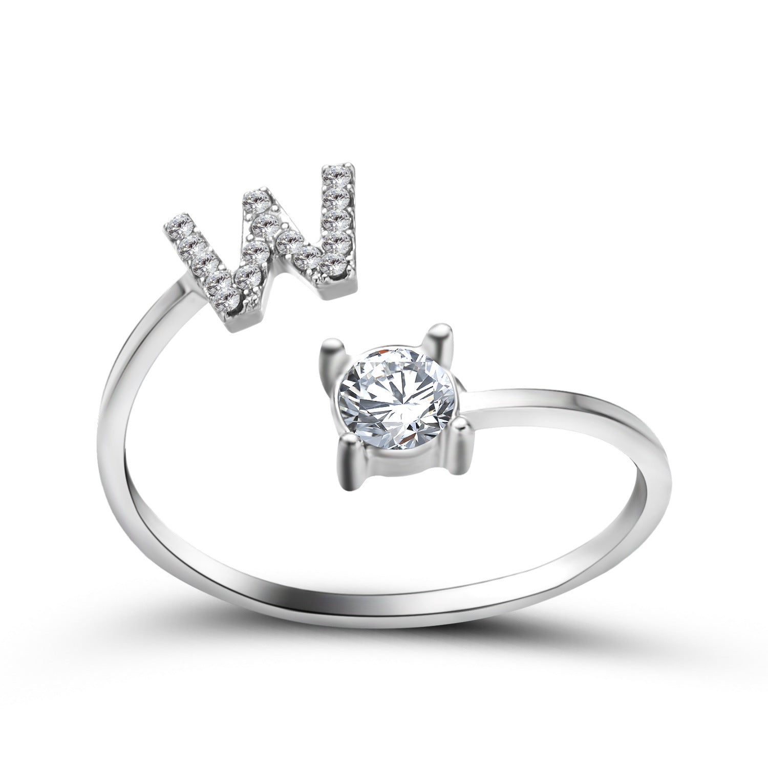 Initialen Diamant Ring