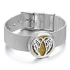Edelstahl Duft Armband k