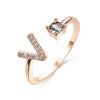 Initialen Diamant Ring