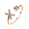 Initialen Diamant Ring