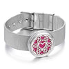Edelstahl Duft Armband k